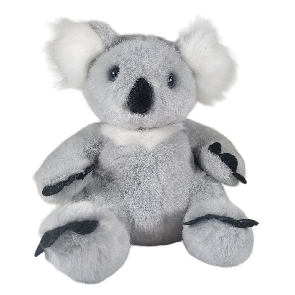 Build-A-Bear Koala Bear Plush 12" Stuffed Animal Grey White BABW